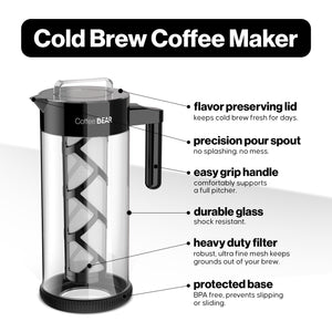 1.3L Cold Brew Coffee Maker